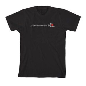 Coheed and Cambria Heart Band Short Sleeve T Shirt FOTL Fast Shipping